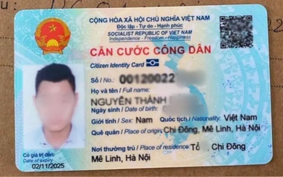 Không nên up căn cước công dân lên mạng xã hội