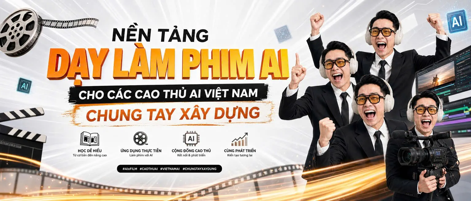 dạy làm phim AI